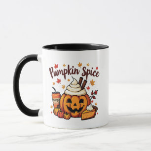 Pumpkin Gewürz Latte Pumpkin Kuchen Herbst Herbst Tasse
