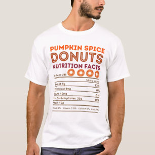 Pumpkin Gewürz Lover Donut Liebhaber Funny Food Nu T-Shirt
