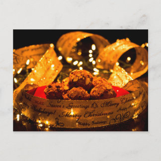 Pumpkin Gewürz Muffin Rezept Weihnachten Postkarte