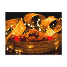 Pumpkin Gewürz Muffin Rezept Weihnachten Postkarte