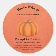 Pumpkin Gewürz Orange Fall Custom Personalisiert J