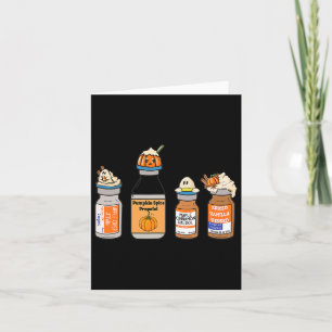 Pumpkin Gewürz Propofol Ativan Versed Haldol Nurse Karte