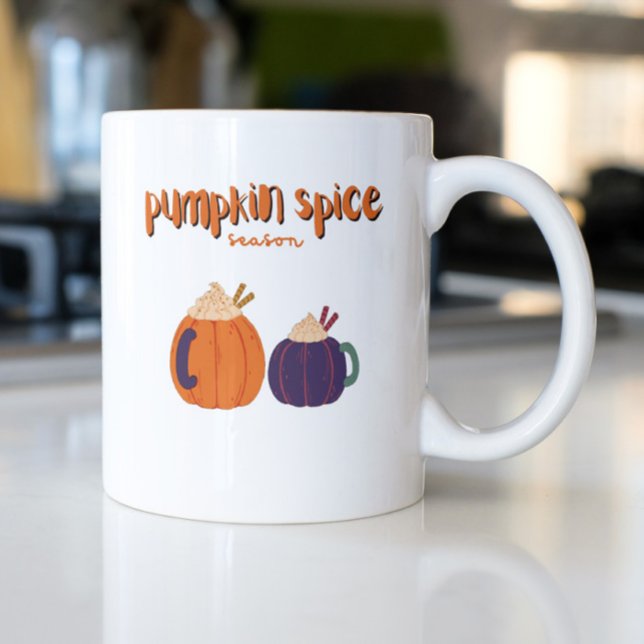 Pumpkin Gewürz trinkt niedlichen Kürbis für Herbst Tasse (Von Creator hochgeladen)