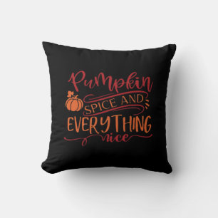 Pumpkin Gewürz und alles Gute Design - Funny T Kissen