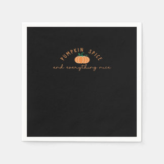 Pumpkin Gewürz und alles Gute Herbst Serviette