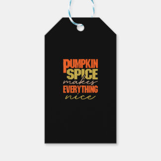 Pumpkin Gewürz und alles Gute, Pumpkin Sp Geschenkanhänger