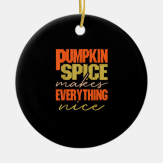 Pumpkin Gewürz und alles Gute, Pumpkin Sp Keramik Ornament