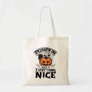 Pumpkin Gewürz und alles Nizza - Halloween Tragetasche