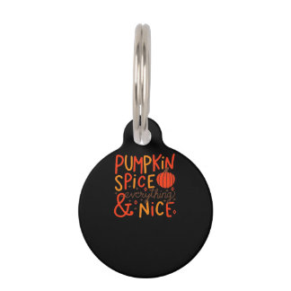 Pumpkin Gewürz und alles Nizza - Herbst Sl Haustiermarke