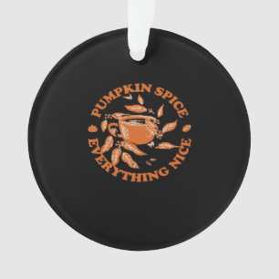 Pumpkin Gewürz und alles Nötige, Herbst-Cla Ornament