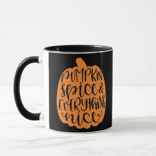 Pumpkin Gewürz und alles Nötige - Herbstsaison Tasse