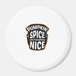 Pumpkin Gewürz und alles Nötige Niedliche Pumpkin Magnet