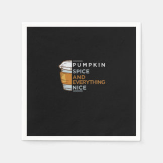 Pumpkin Gewürz und alles Nötige Niedliche Pumpkin  Serviette