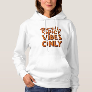 Pumpkin Gewürz Vibes only - Retro 70er Groovy Hoodie