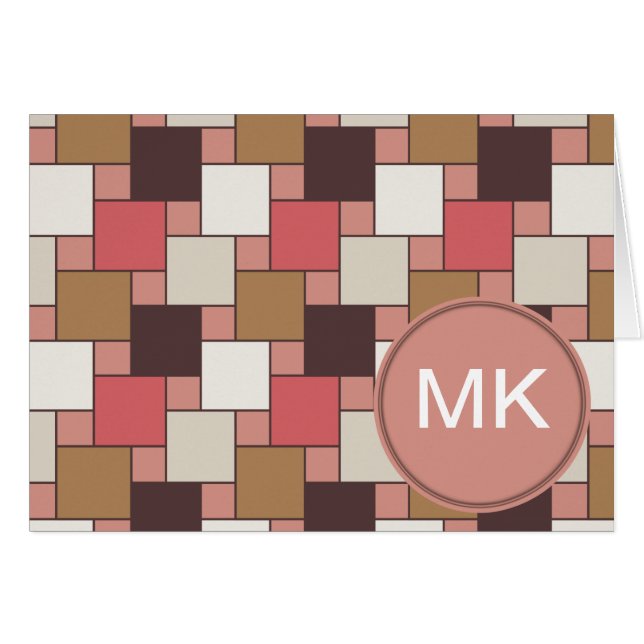 Pumpkin Gewürz Weave Muster (Vorderseite (Horizontal))