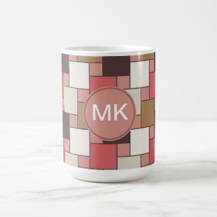 Pumpkin Gewürz Weave Muster Kaffeetasse