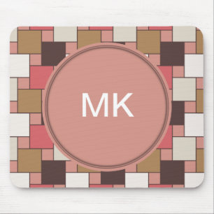 Pumpkin Gewürz Weave Muster Mousepad