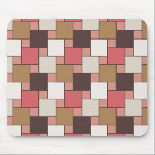 Pumpkin Gewürz Weave Muster Mousepad