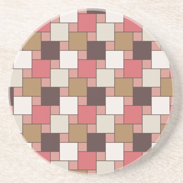 Pumpkin Gewürz Weave Muster Untersetzer (Vorne)