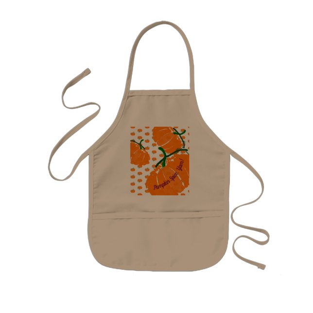 Pumpkin Gewürz, Yam! Kinderschürze (Vorne)