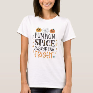 Pumpkin Gewürze alles Frische Halloween T - Shirt