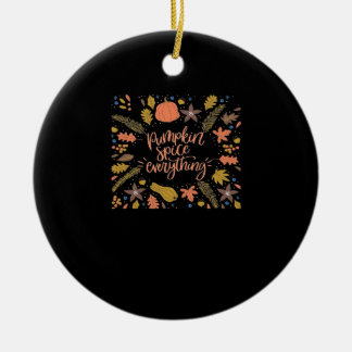 Pumpkin Gewürze alles Funny Design Keramik Ornament