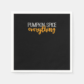 Pumpkin Gewürze Alles Herbst Herbst Jahreszeit Ess Serviette