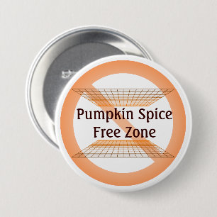 Pumpkin Gewürzfreie Zone Button