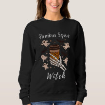 Pumpkin Gewürzhexe Kaffeekelett - Shirt der Frauen