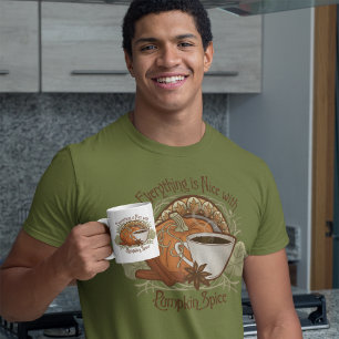 Pumpkin-Gewürzkaffee T-Shirt