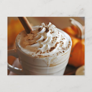 Pumpkin GewürzLatte, Postüberquerung Postkarte