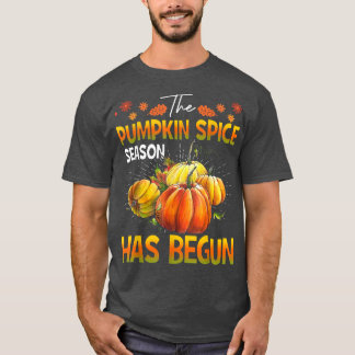 Pumpkin Gewürzsaison hat begonnen Cute Herbst Herb T-Shirt