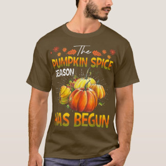 Pumpkin Gewürzsaison hat begonnen - Niedlicher Her T-Shirt
