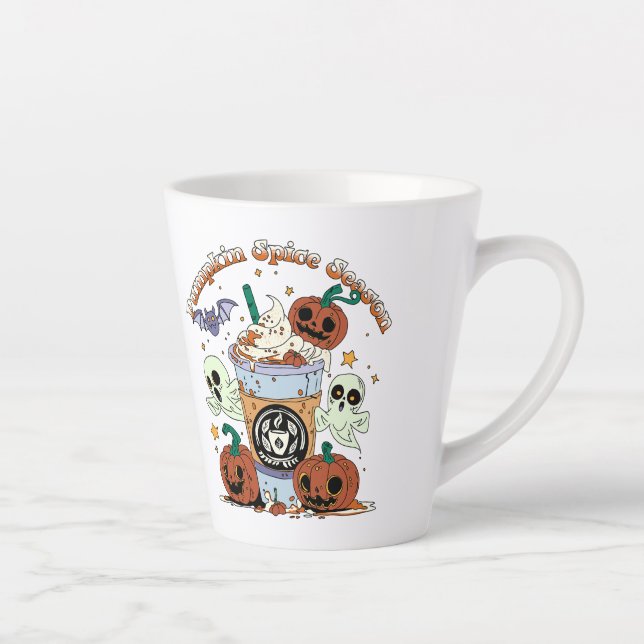 Pumpkin-Gewürzsaison Milchtasse (Rechts)