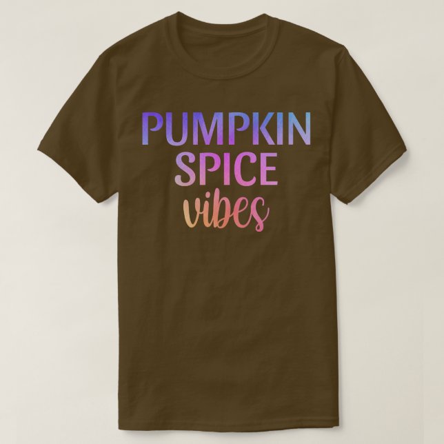 Pumpkin Gewürzvögel Herbst Niedlicher JahrgangT-Sh T-Shirt (Design vorne)