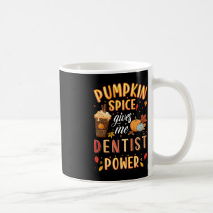 Pumpkin Gewürzzahnärztin Power Herbstsaison Den Kaffeetasse