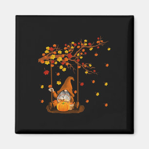 Pumpkin Gnomes Herbst Niedliches Halloween Thanksg Magnet