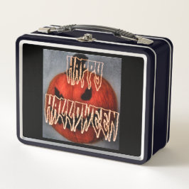 Pumpkin Grin Metall Brotdose