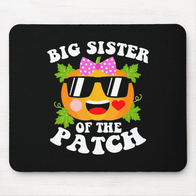 Pumpkin große Schwester des Patch Fun Halloween Fa Mousepad (Vorne)