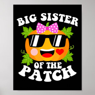 Pumpkin große Schwester des Patch Fun Halloween Fa Poster