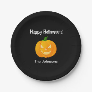 Pumpkin Halloween-Party Paper Teller