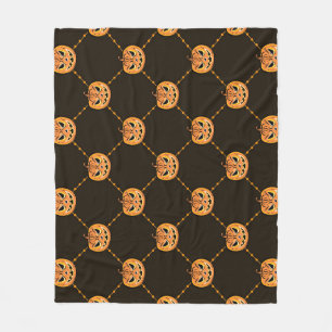 Pumpkin Halloween-Party Thema. Fleecedecke