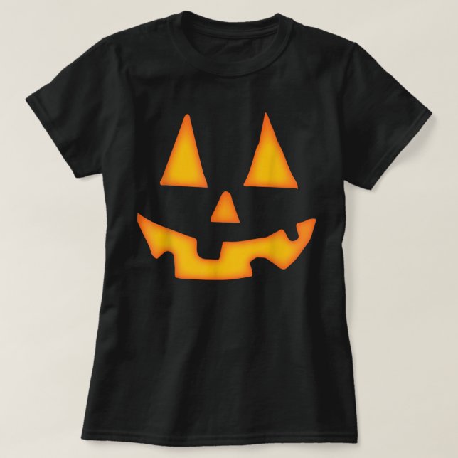 Pumpkin Halloween Shirts für Männer Frauen Jack O  (Design vorne)