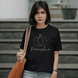Pumpkin Hand Drawn T-Shirt