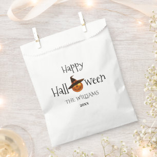 Pumpkin Happy Halloween Personalisiert Geschenktütchen