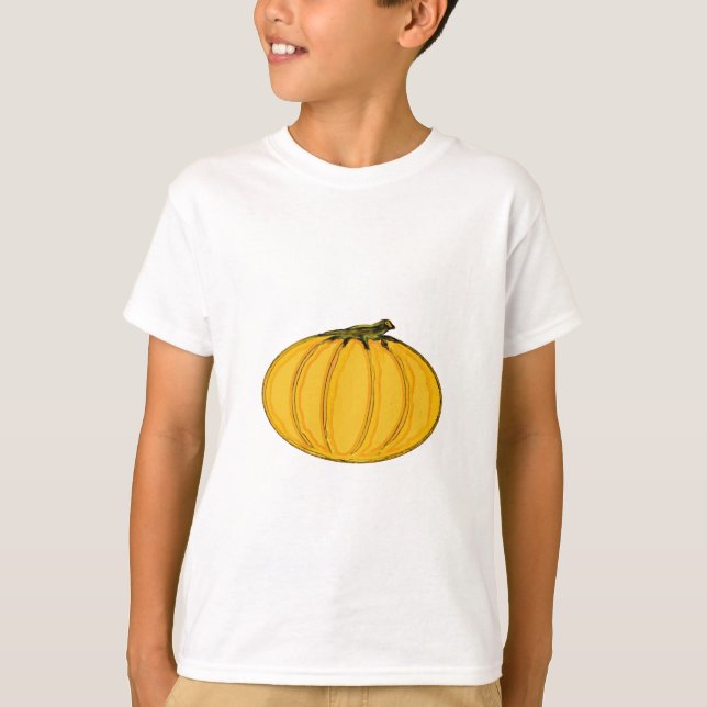 Pumpkin HAPPY THANKSGIVING jGibney The M T-Shirt (Vorderseite)