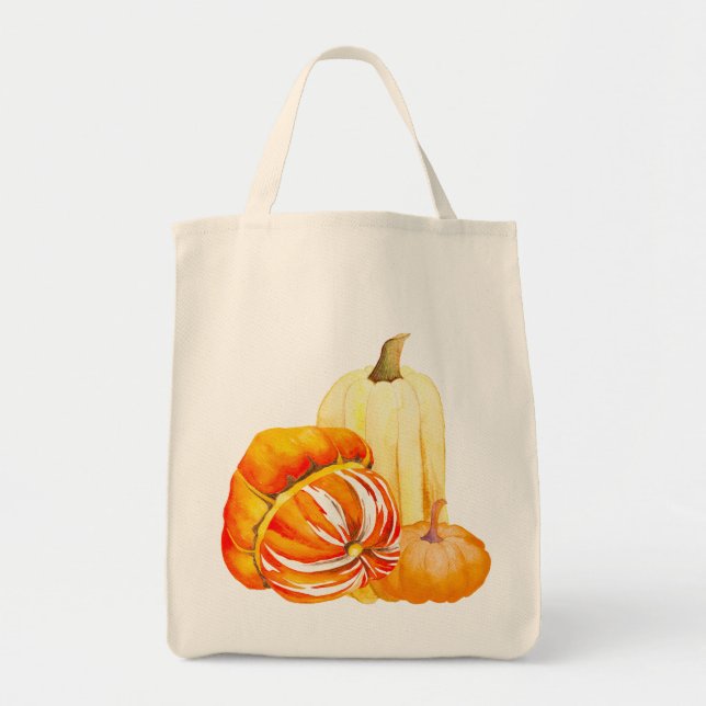 Pumpkin Harvest auf einer Tote Tasche (3-111) (Vorne)
