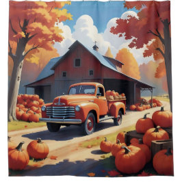 Pumpkin Harvest Duschvorhang