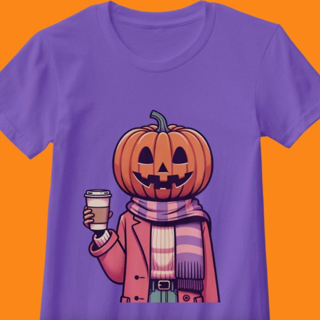 Pumpkin Head Coffee Fall Saison Shirt (Pumpkin Head Coffee Fall Season Shirt)