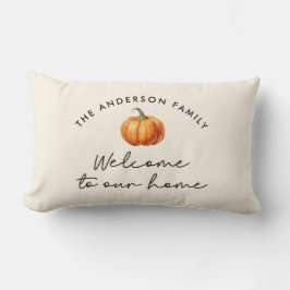 Pumpkin Herbst Willkommen in unserer Wohngestaltun Lendenkissen